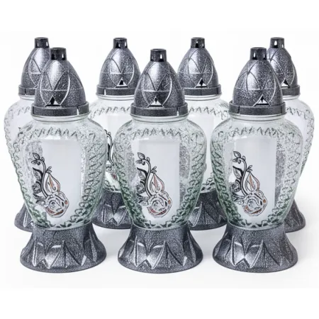 ZNICZ RÓŻA - 121 ( 1 opakowanie 7 szt. )